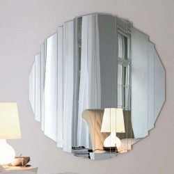 قاب آینه ای گرد پازلی