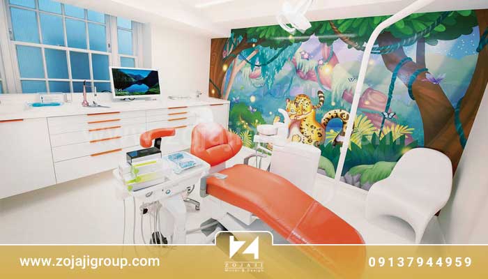طراحی داخلی مطب دندانپزشک